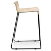 Sanctuary | Coastal Metal Rattan Bar Stools | Set Of 4