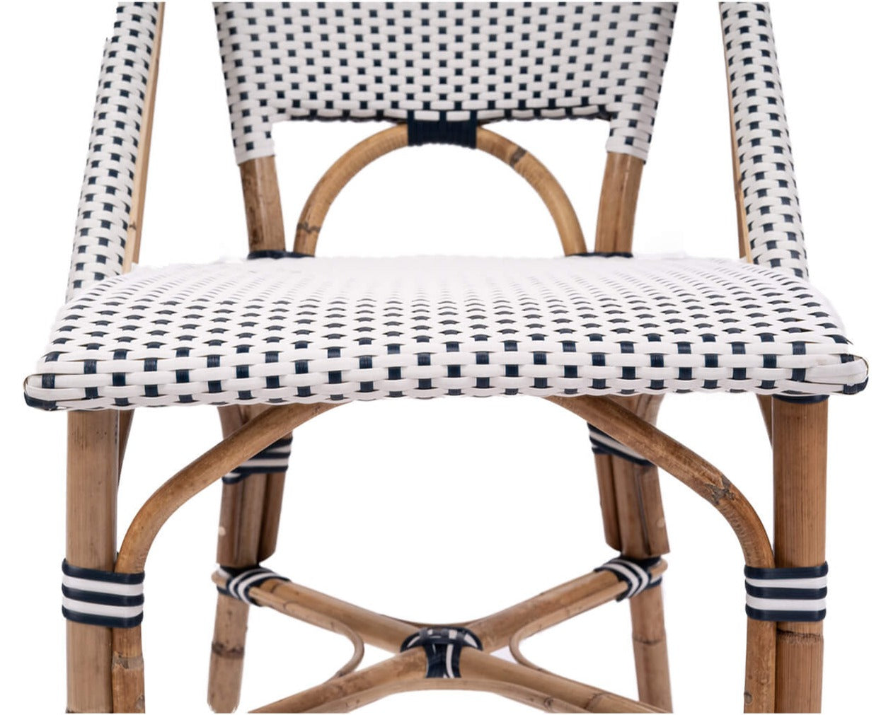 Sandbanks | Hamptons Dining Chairs, Rattan Coastal Dining Chairs | Navy
