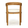 Shoalhaven |  Natural, White, Outdoor Mid Century Wooden Dining Chair