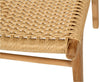 Shoreline | Sand Coastal Wooden Rattan Dining Chair