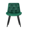 Stamford | Modern Metal Velvet Dining Chairs | Set Of 2