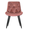 Stamford | Modern Metal Velvet Dining Chairs | Set Of 2