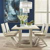 Stillwater | Contemporary Black White 2m Wooden Rectangular Dining Table