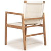 Summerset | Mid Century, Coastal Wooden Outdoor Dining Chair With Arms