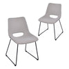Thirlmere | Contemporary Stain Resistant Fabric Dining Chairs | Set Of 2