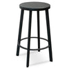Vantage | Industrial Metal Wooden Bar Stools | Set Of 2