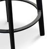 Vantage | Industrial Metal Wooden Bar Stools | Set Of 2