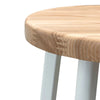 Vantage | Industrial Metal Wooden Bar Stools | Set Of 2