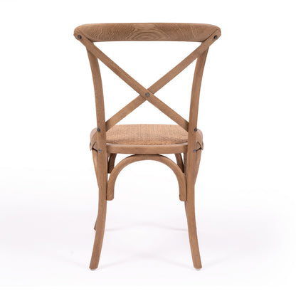Virginia | Coastal, French Provincial Dining Chairs | Set Of 2 | Natural