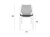 Alton | Modern, Plastic, Outdoor Dining Chairs | Set Of 4