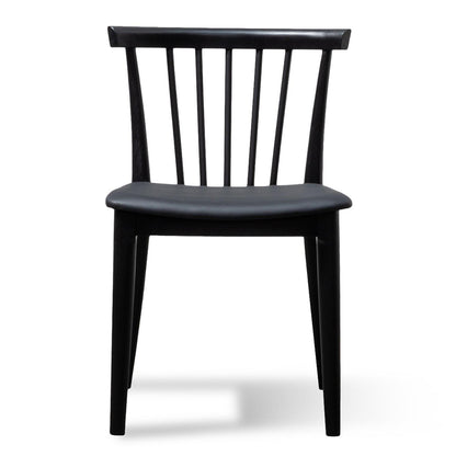 Barrington | Black Wooden Dining Chairs | Set Of 2 | Black