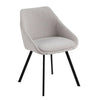 Carlton | Beige Upholstered Modern Dining Chair
