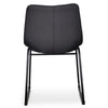 Chatfield | Black, Fabric, Upholstered, Modern, Metal Dining Chair: Set of 2-Only Dining Chairs