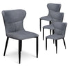 Eastleigh | Grey, Upholstered, Modern Dining Chairs | Set Of 4