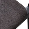 Garner | Anchor Grey, Caramel Grey, Fabric, Upholstered, Rattan, Coastal, With Arms, Modern, Wooden Dining Chair-Only Dining Chairs