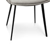Hillsborough | Dark Green, Velvet, Beige, Fabric Upholstered, Metal, Contemporary Dining Chairs: Set of 2-Only Dining Chairs