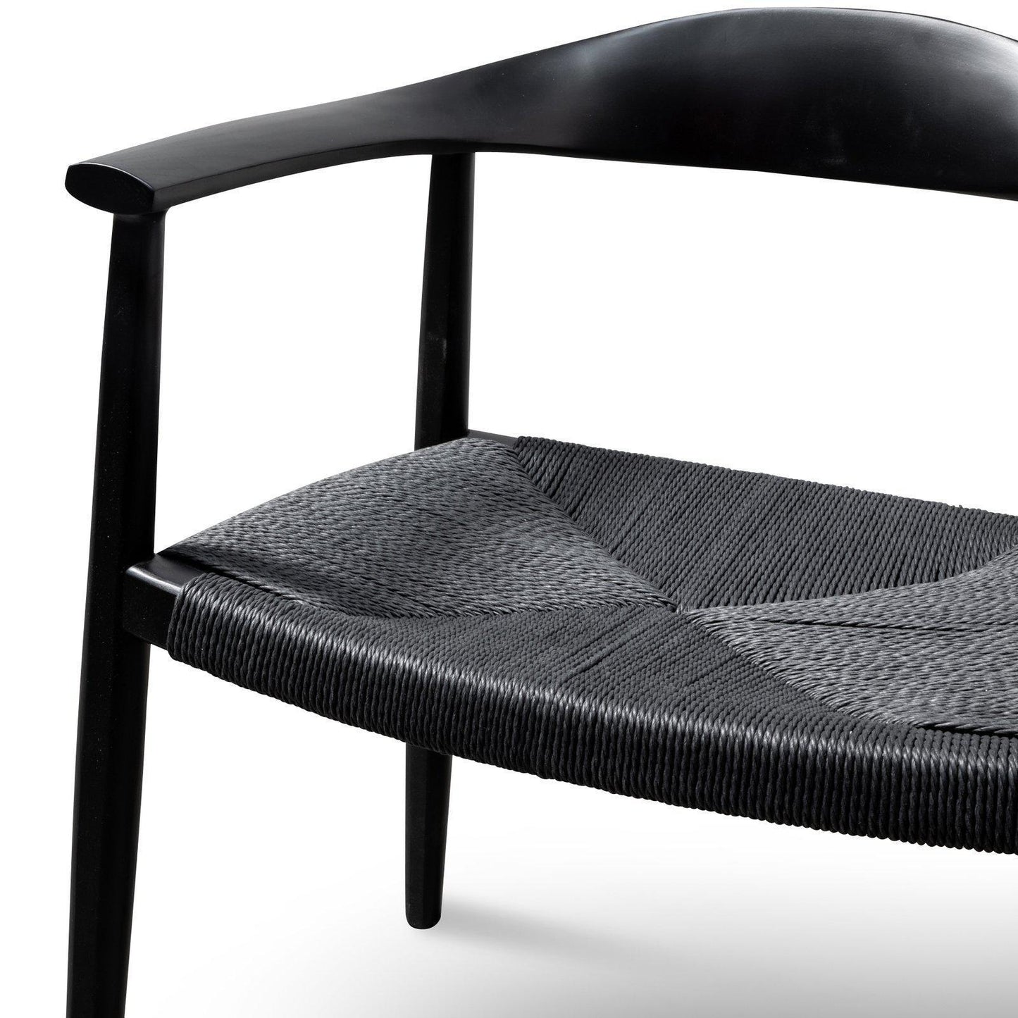 Kensington | Black, Wooden, Mid Century Dining Chair | Black