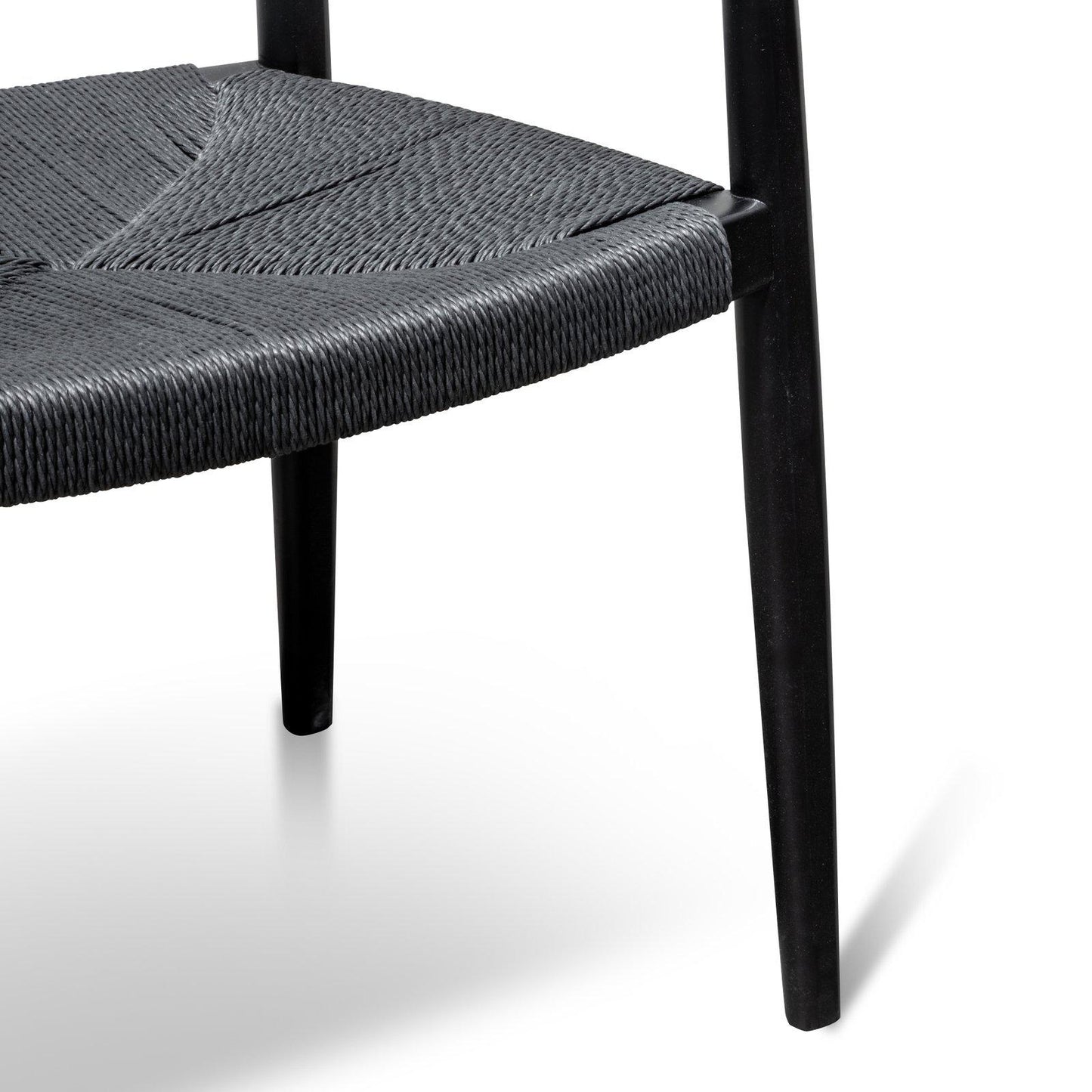 Kensington | Black, Wooden, Mid Century Dining Chair | Black