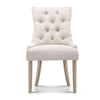 La Pyrenee | Fabric French Provincial Wooden Dining Chairs | Set Of 2