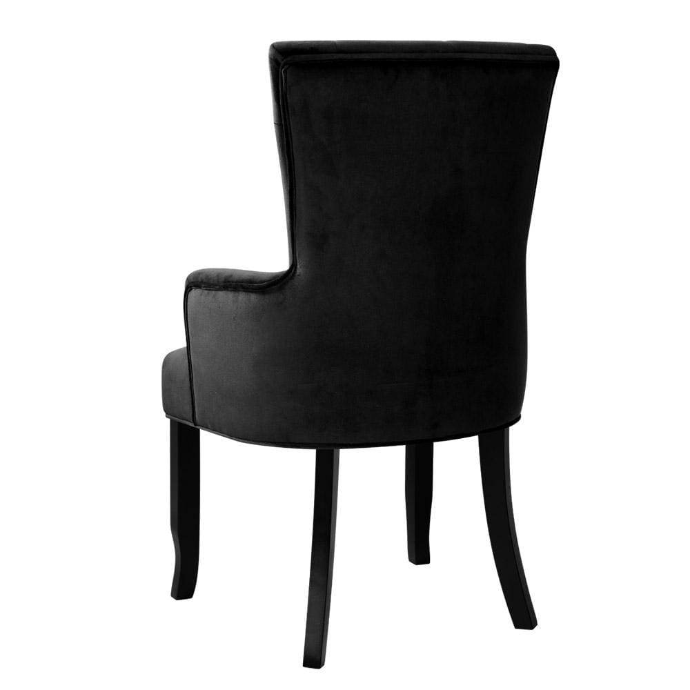Marseille | Black, French Provincial Chairs, Wooden Dining Chairs | Black