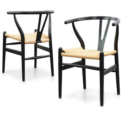 Ramsgate | Scandinavian Mid Century Dining Chairs | Set Of 2 | Natural