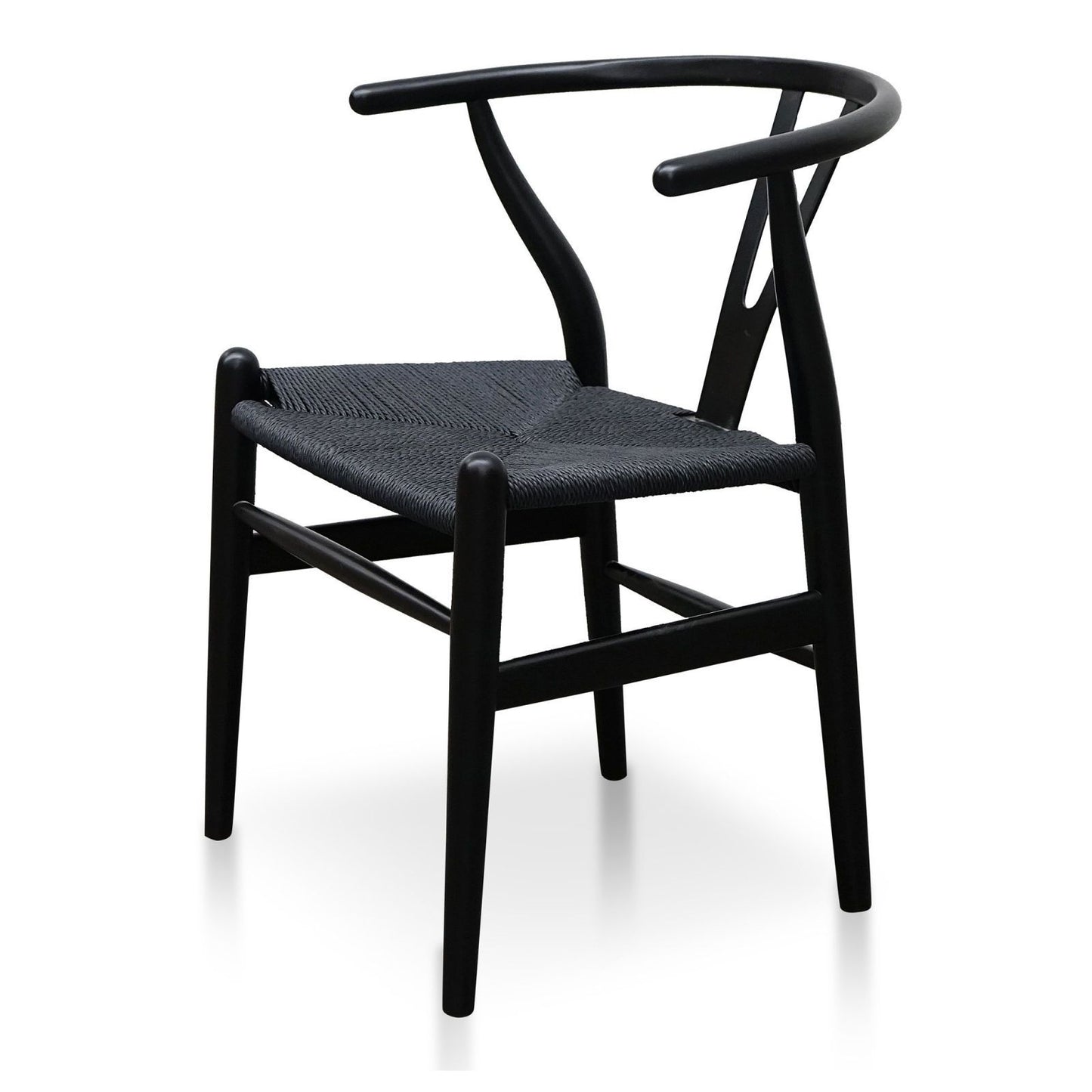 Ramsgate | Scandinavian Mid Century Dining Chairs | Set Of 2 | Black